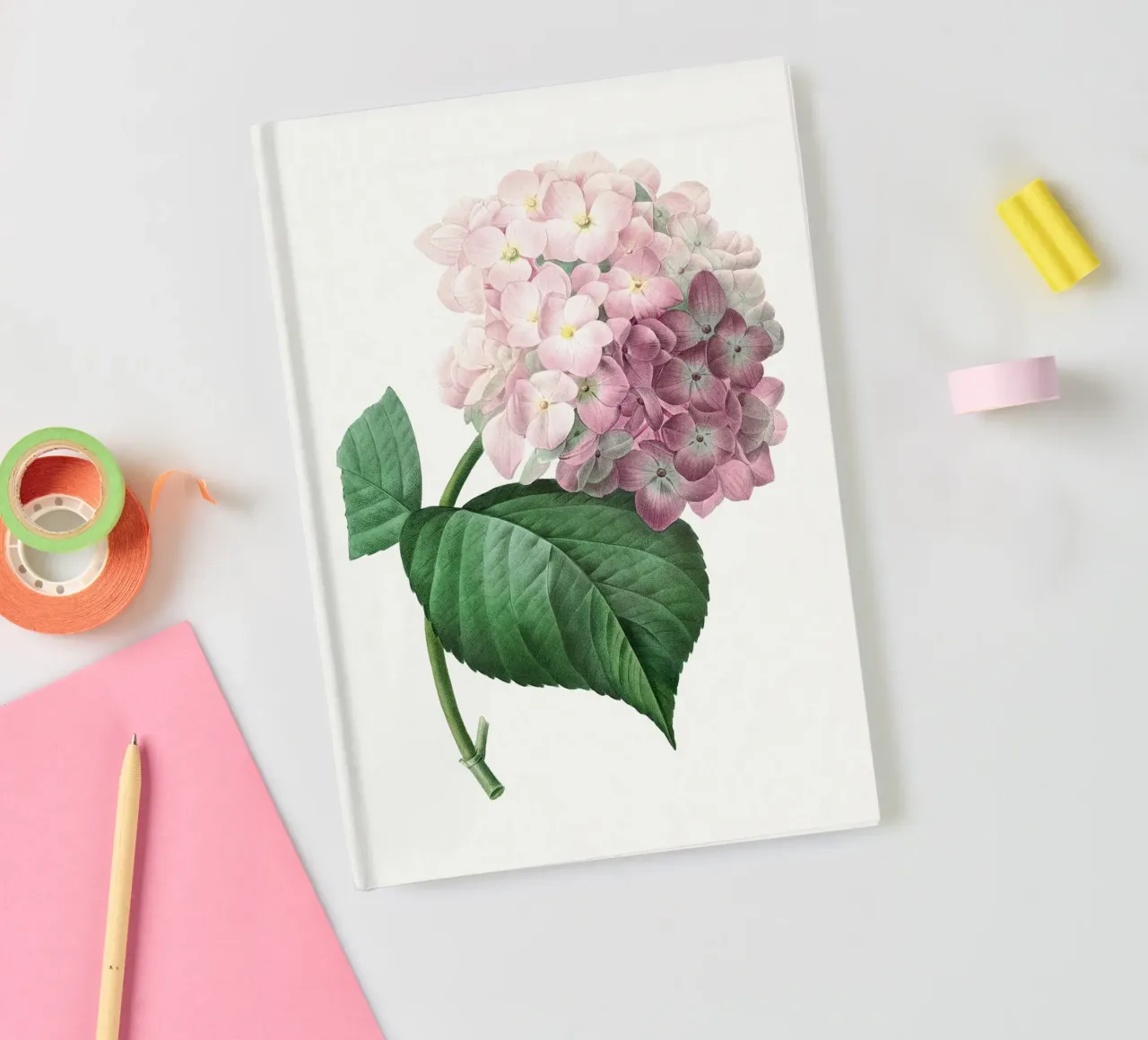 Hydrangea notebook by Botanical