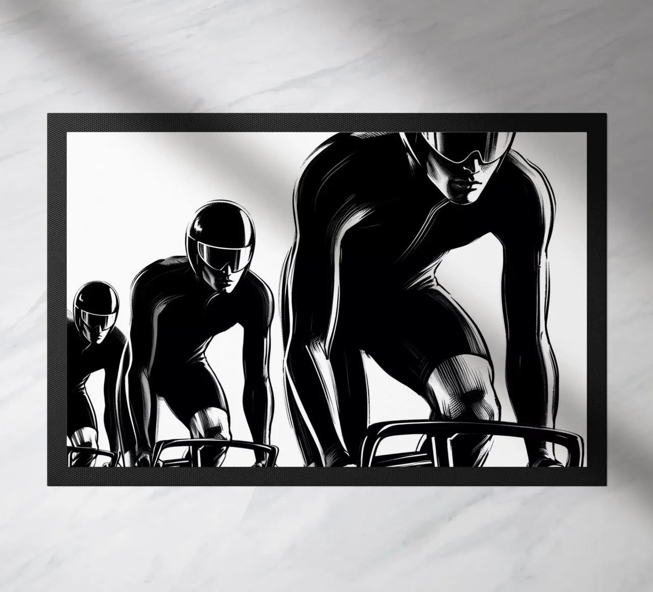 PELOTON deurmat van ARTOMATIC