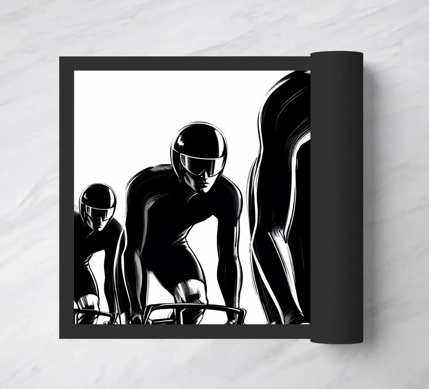 PELOTON doormat by ARTOMATIC