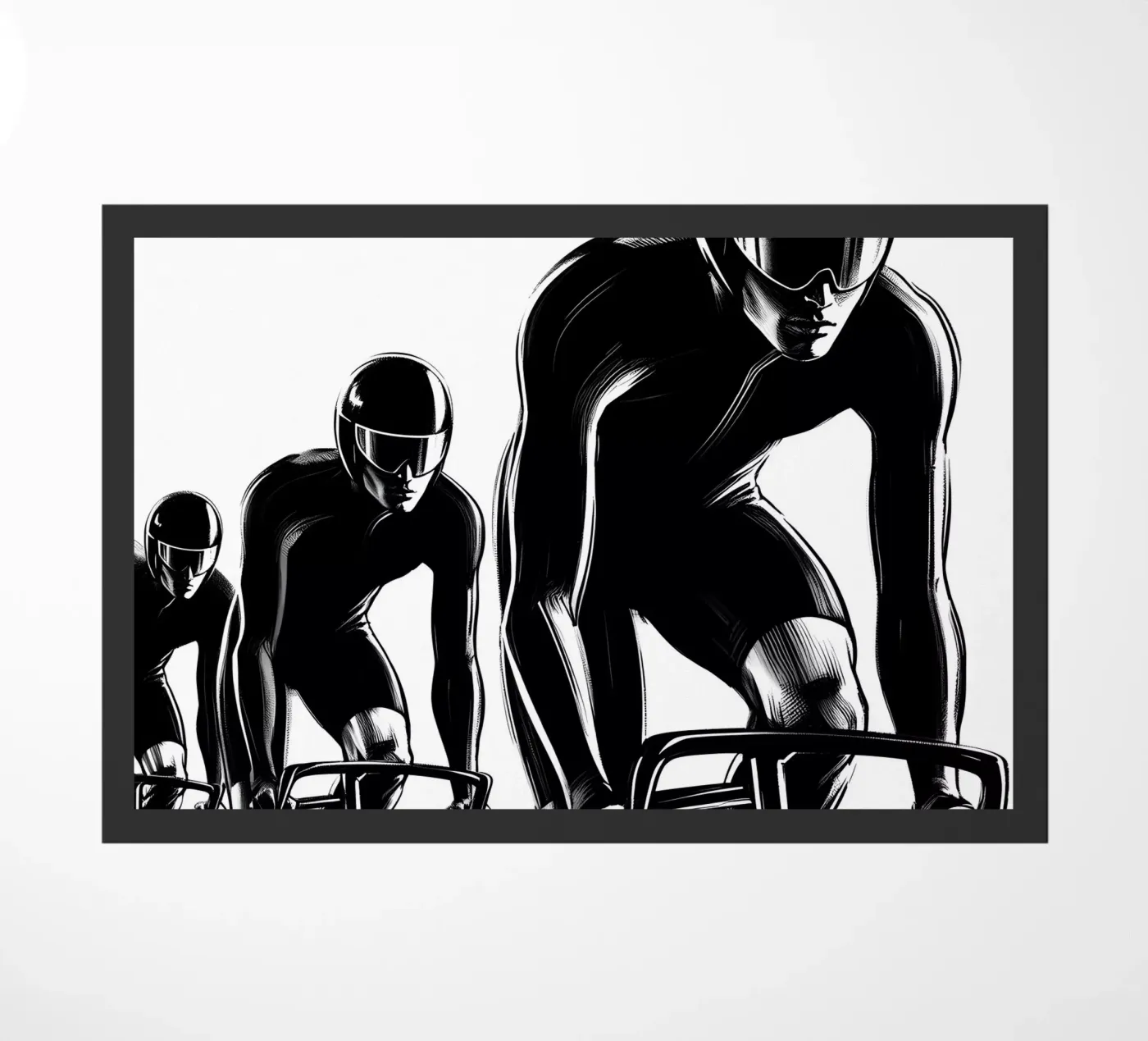 PELOTON doormat by ARTOMATIC