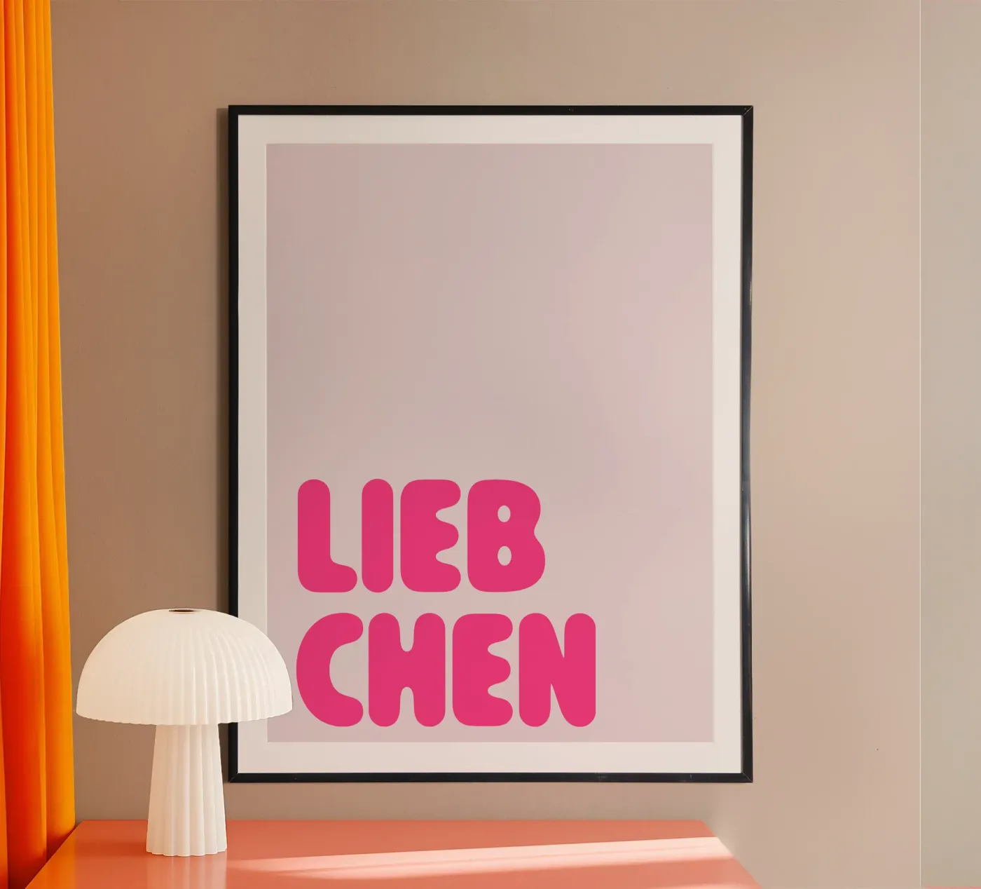 Liebchen poster by CSK DESIGN