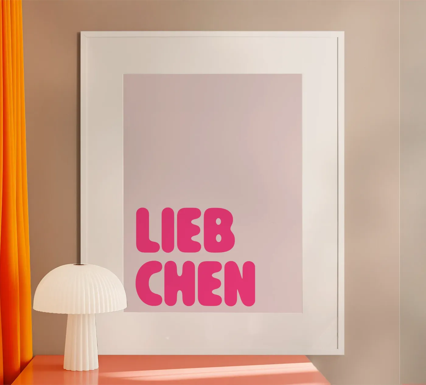 Liebchen poster by CSK DESIGN