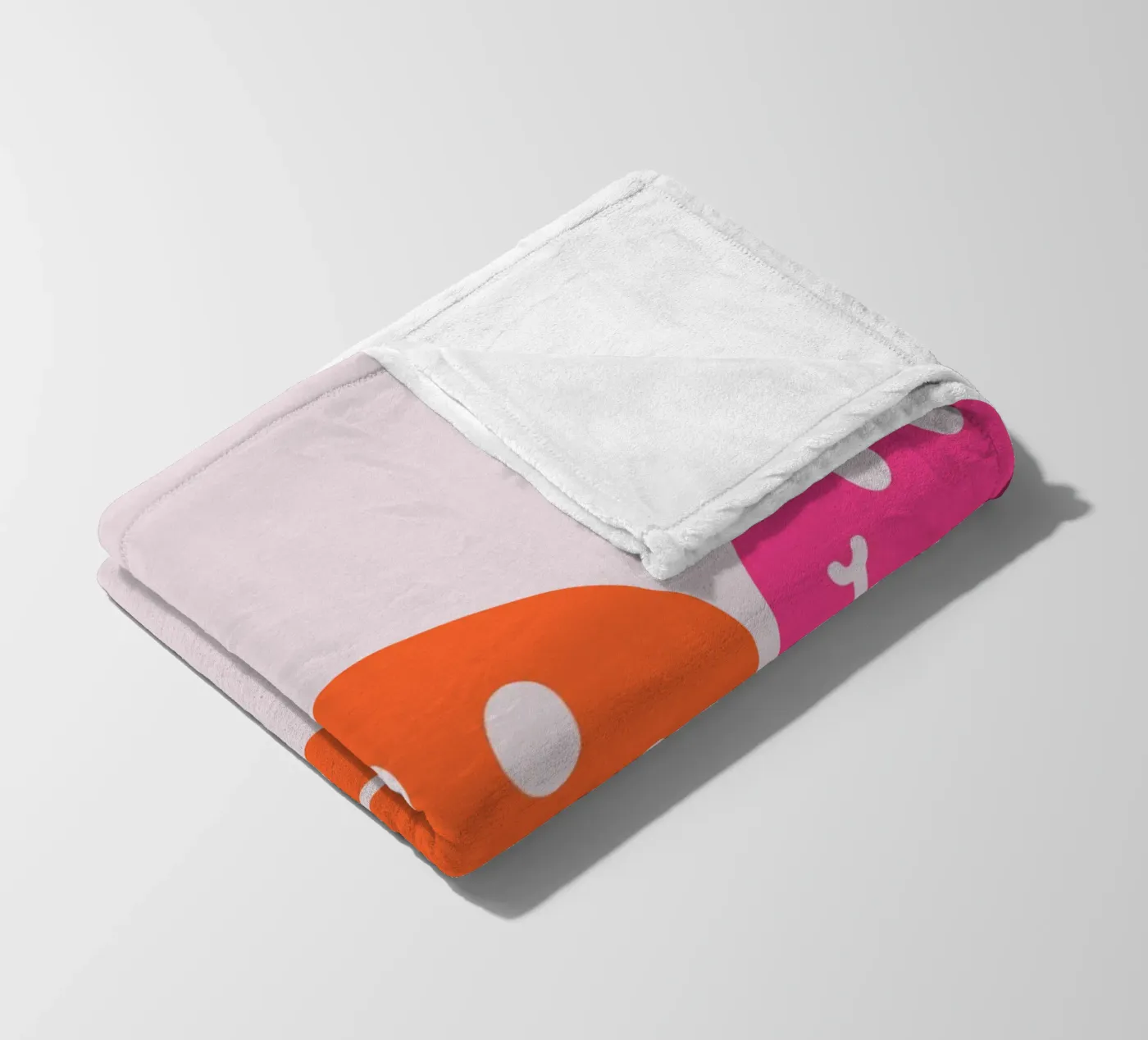 Smiley fleecedeken van CSK DESIGN