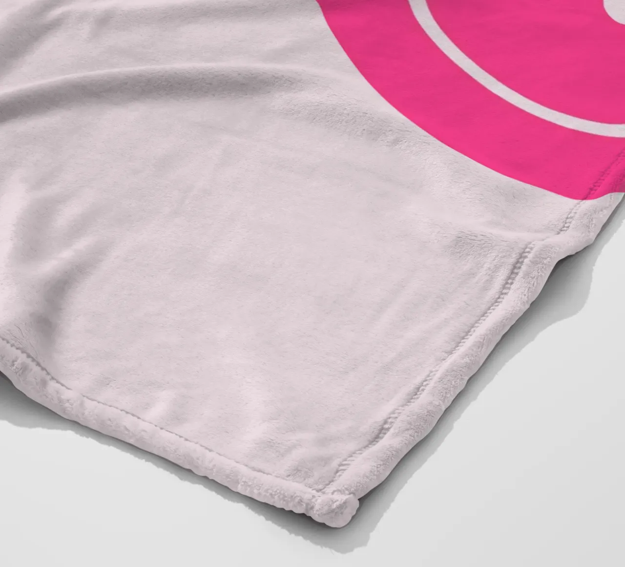 Smiley Fleecedecke von CSK DESIGN