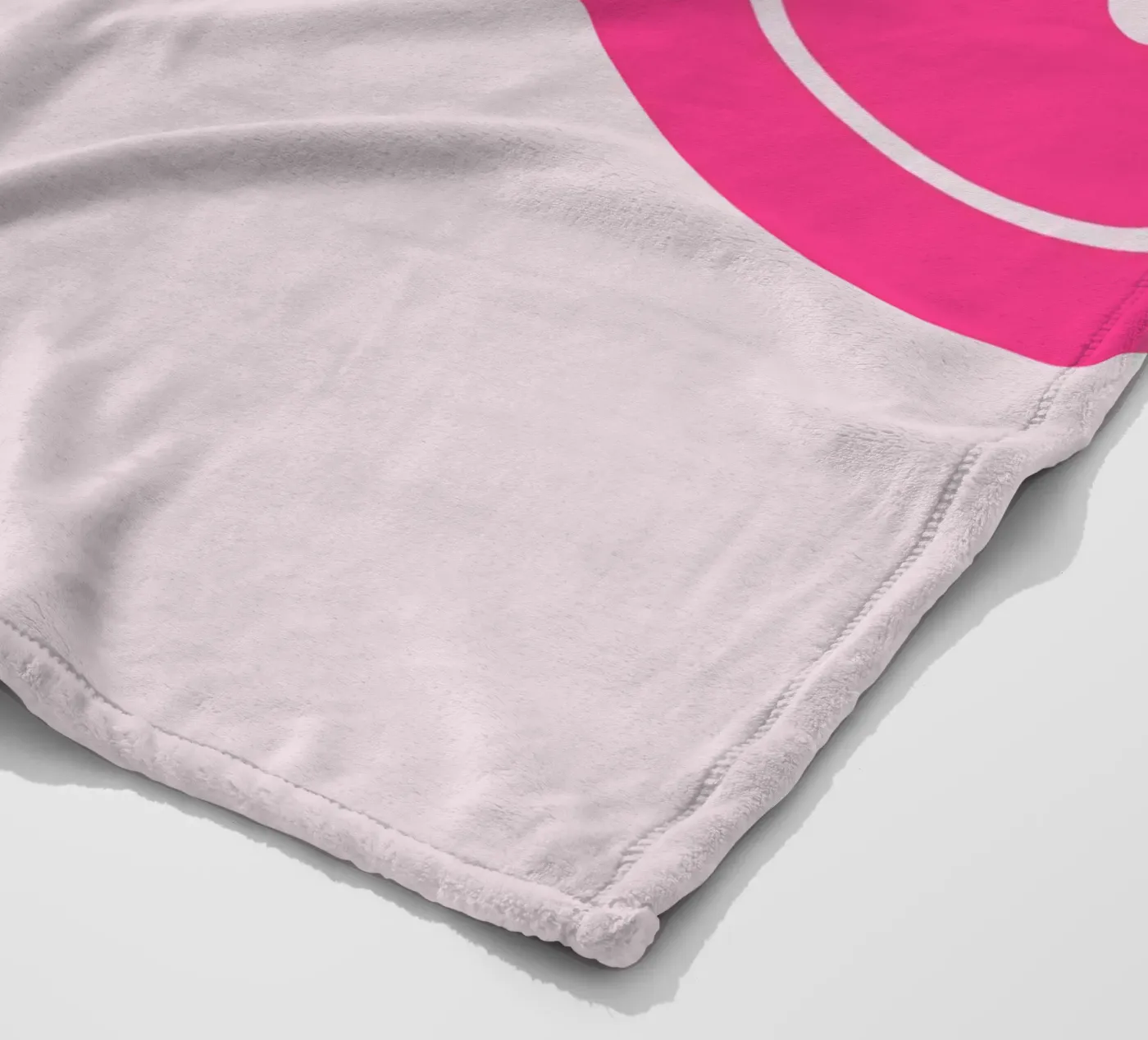 Smiley fleecedeken van CSK DESIGN