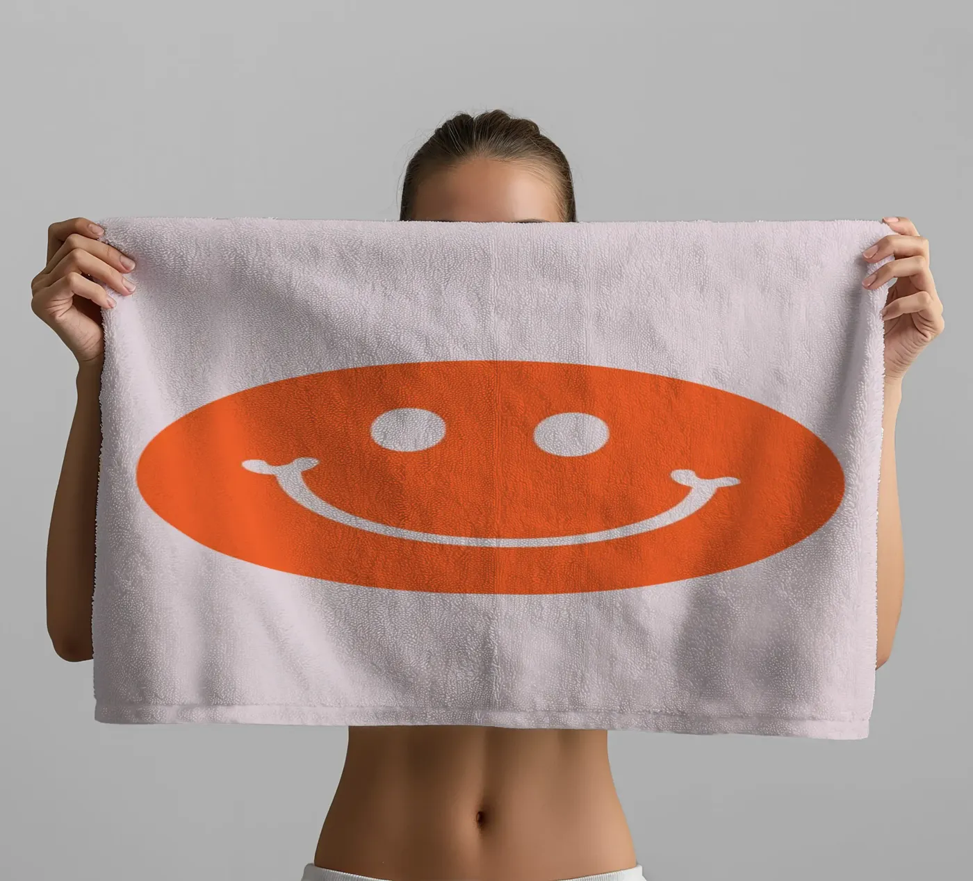 Smiley towel by CSK DESIGN