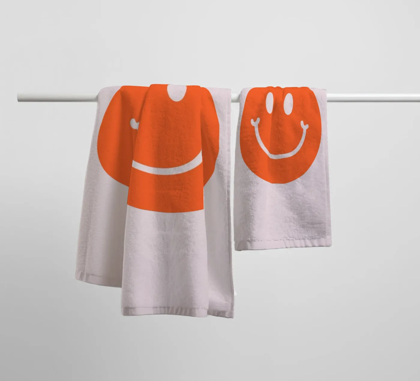 Smiley Handtuch von CSK DESIGN