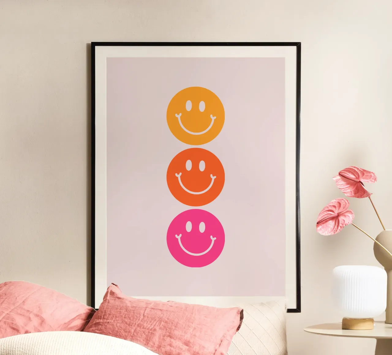 Smiley poster by CSK DESIGN