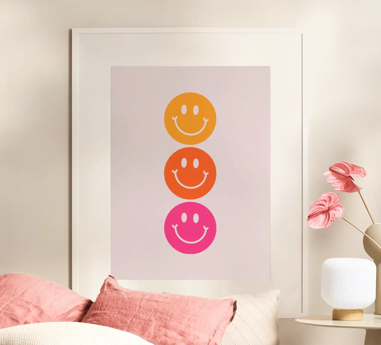 Smiley poster by CSK DESIGN