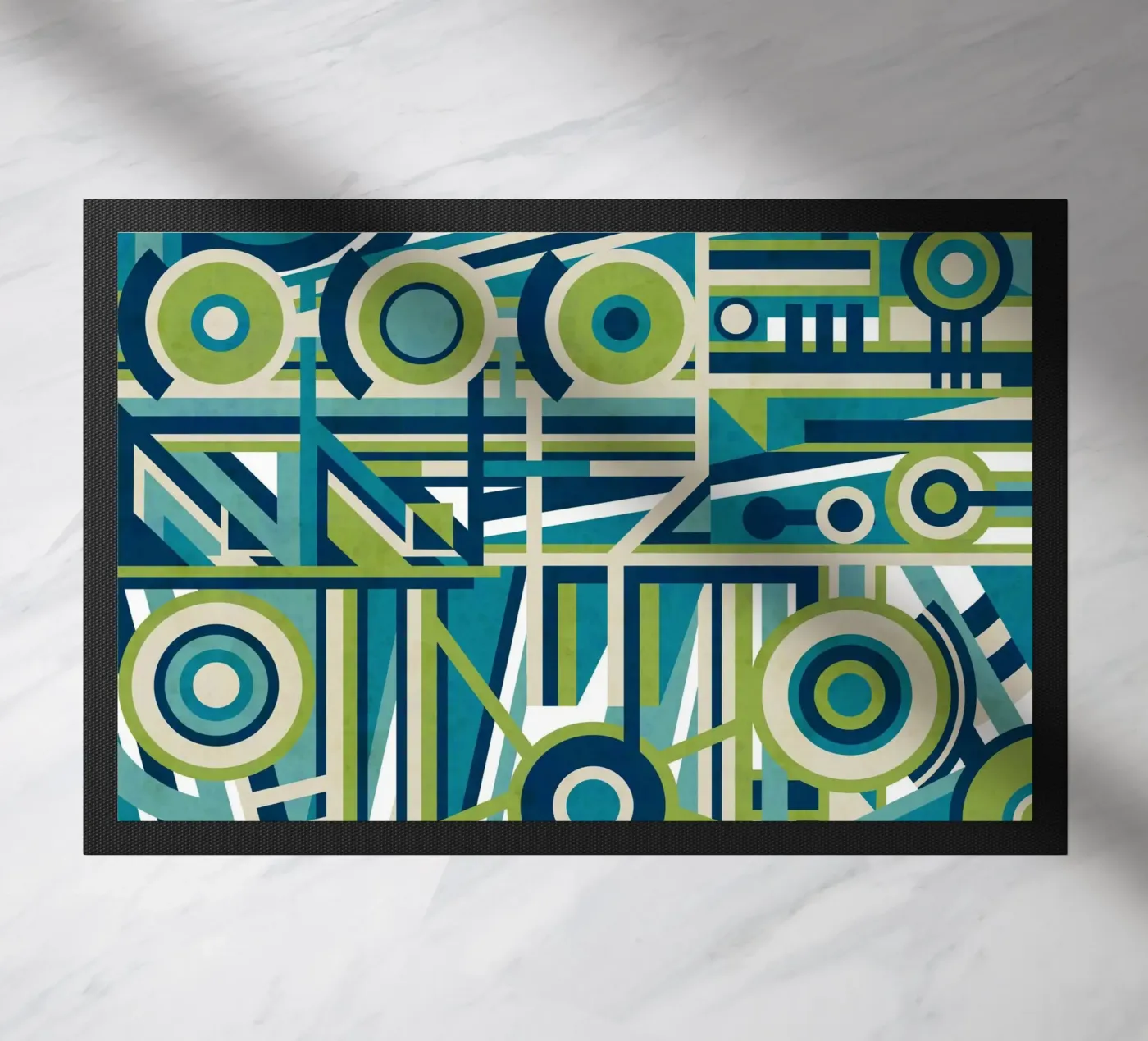 Disjointed Fußmatte von shellybremmer