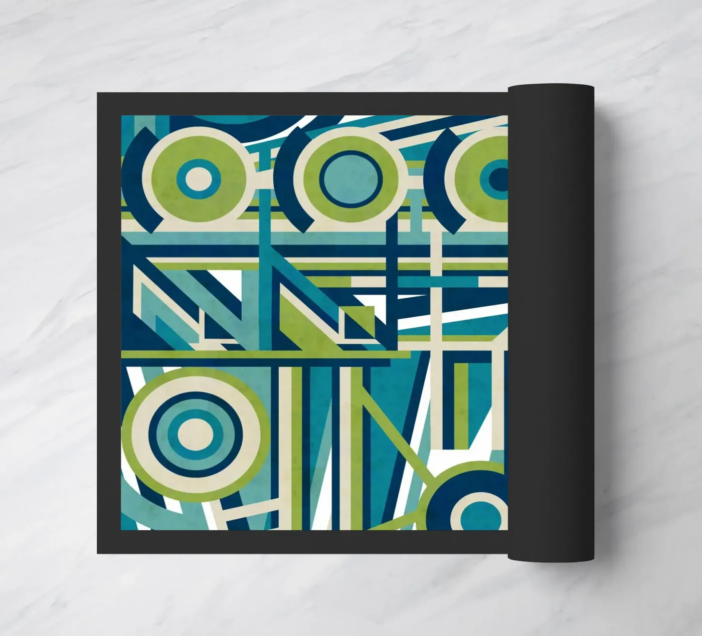 Disjointed Fußmatte von shellybremmer