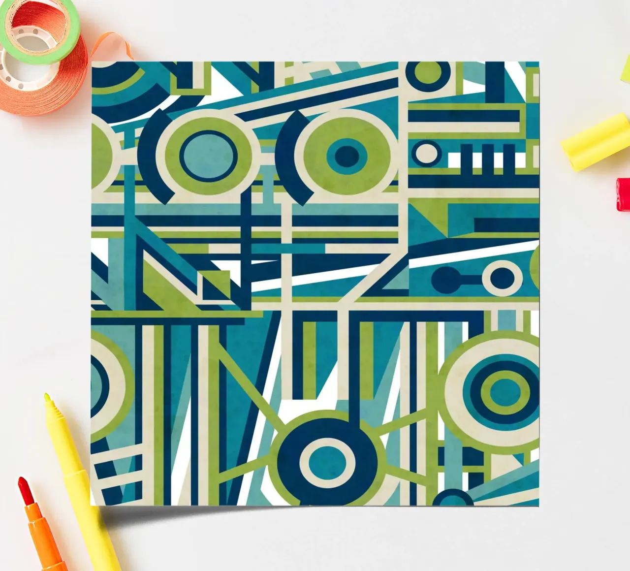 Disjointed sticker sheet by shellybremmer