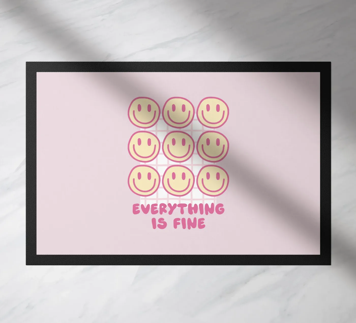 Everything is fine deurmat van CSK DESIGN