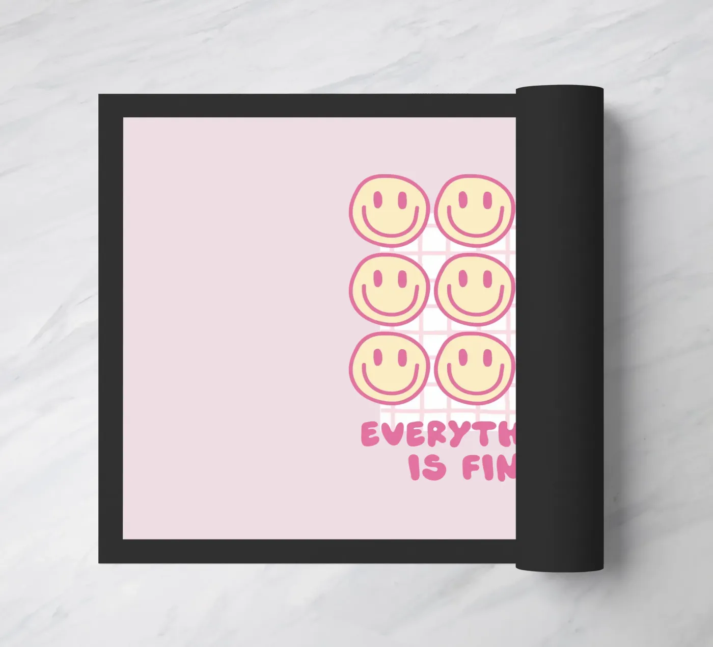 Everything is fine deurmat van CSK DESIGN