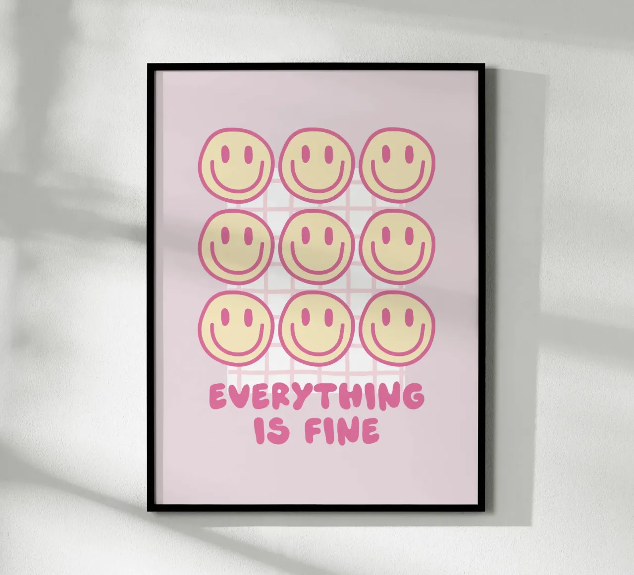 Everything is fine poster da CSK DESIGN