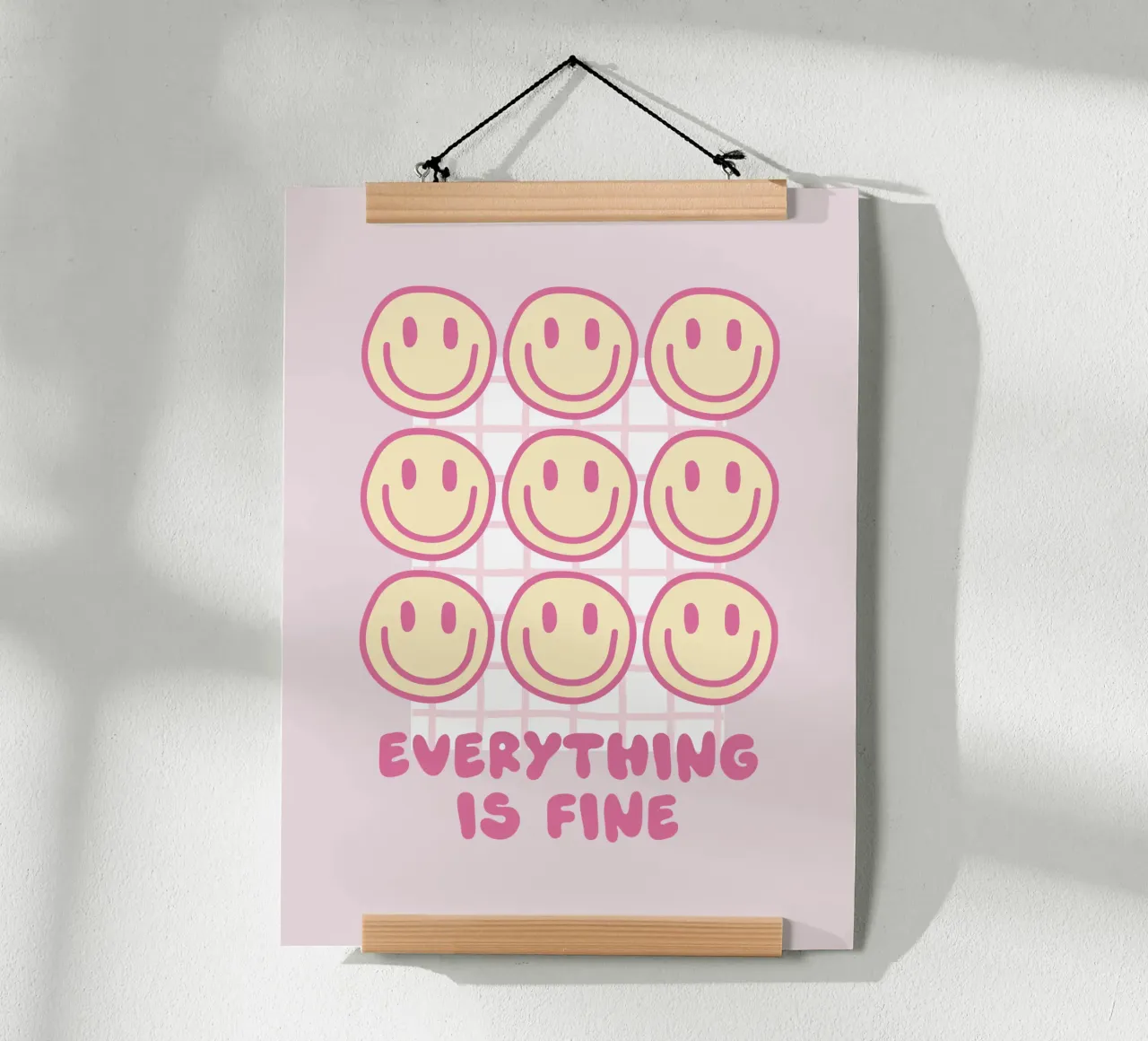 Everything is fine poster da CSK DESIGN