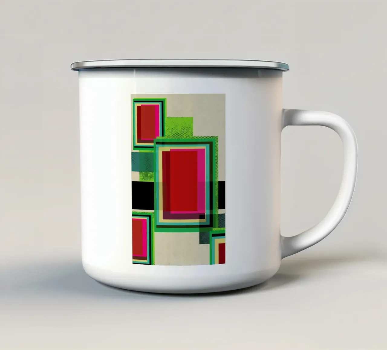 Luminous Merge tazza in smalto da Rocket68