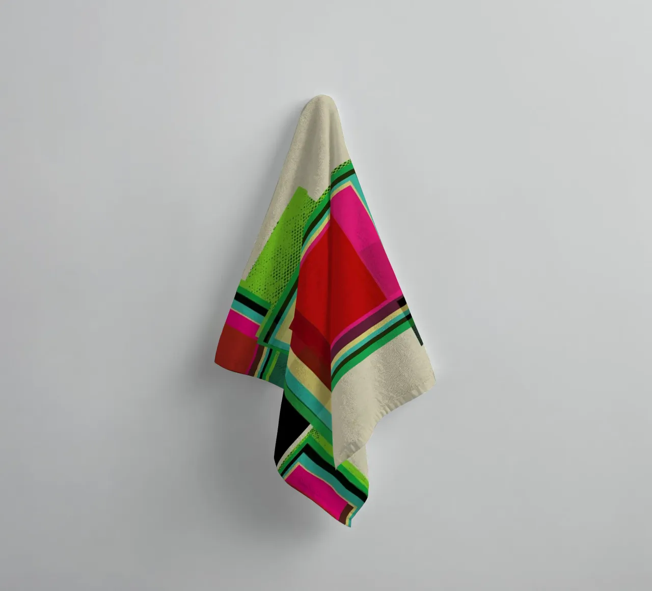 Luminous Merge towel by Rocket68