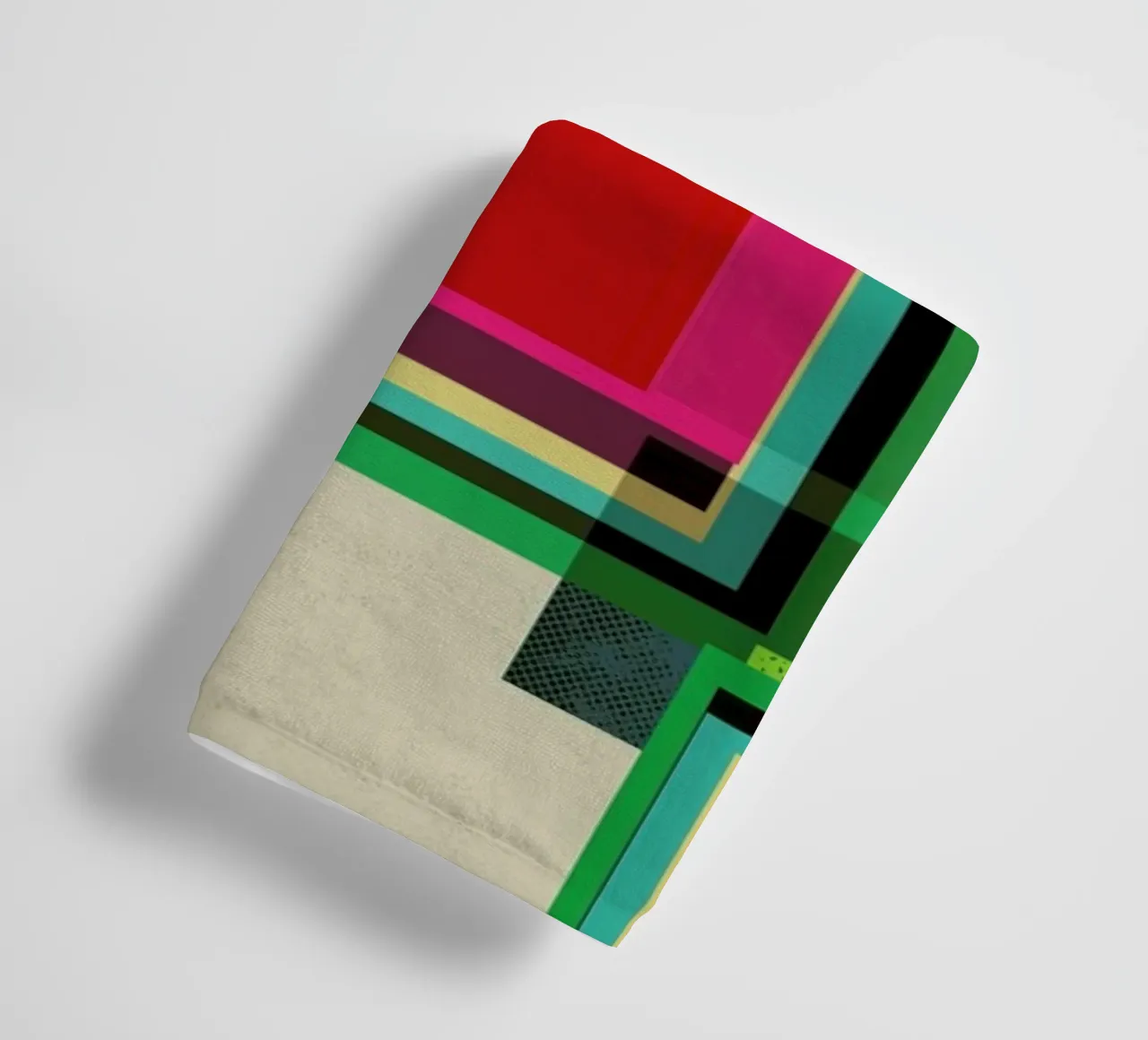 Luminous Merge towel by Rocket68