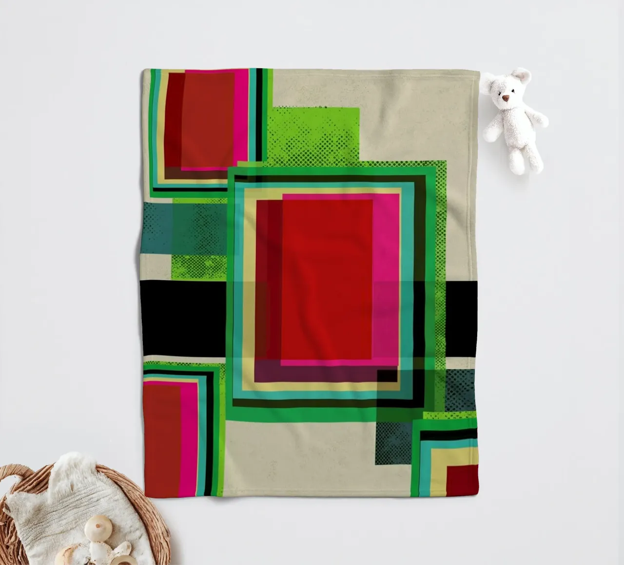 Luminous Merge coperta in pile da Rocket68