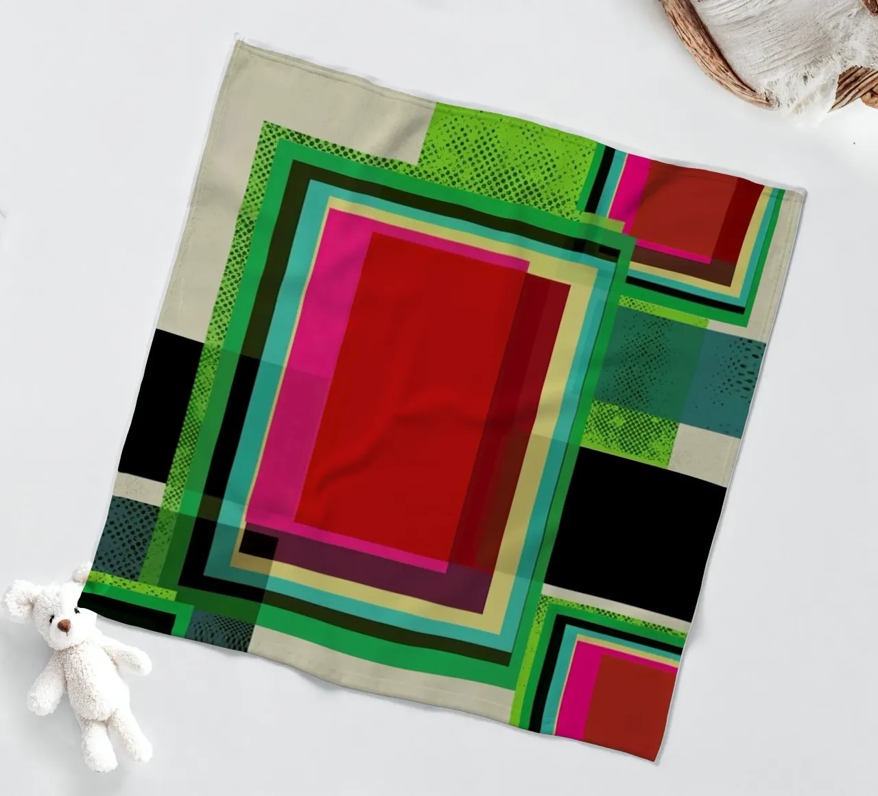 Luminous Merge coperta in pile da Rocket68