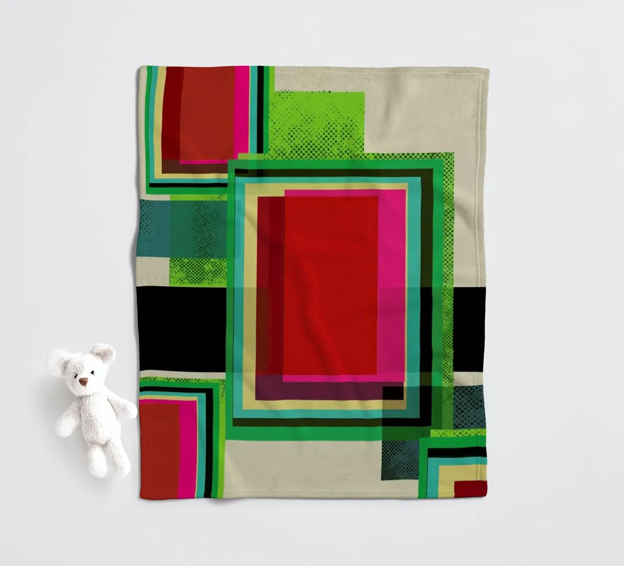 Luminous Merge coperta in pile da Rocket68