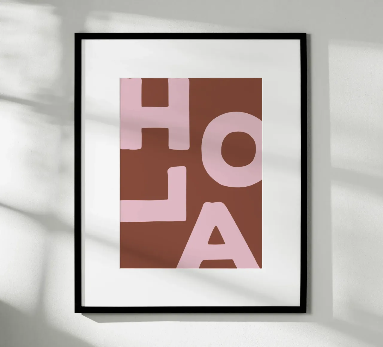 Hola poster by we line studio - art