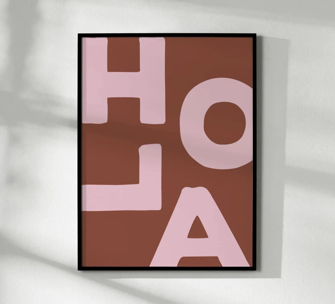 Hola poster by we line studio - art