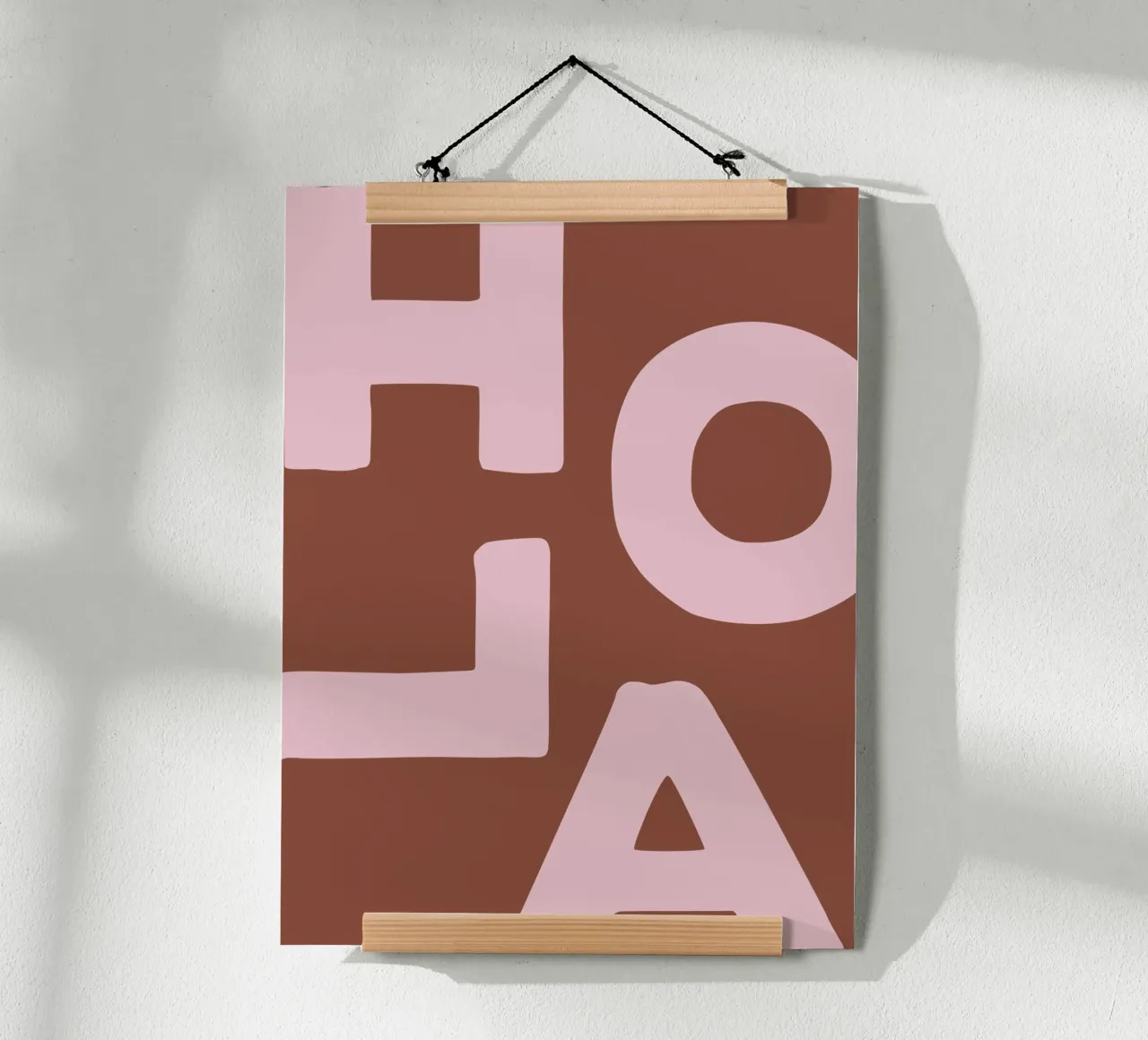 Hola poster by we line studio - art