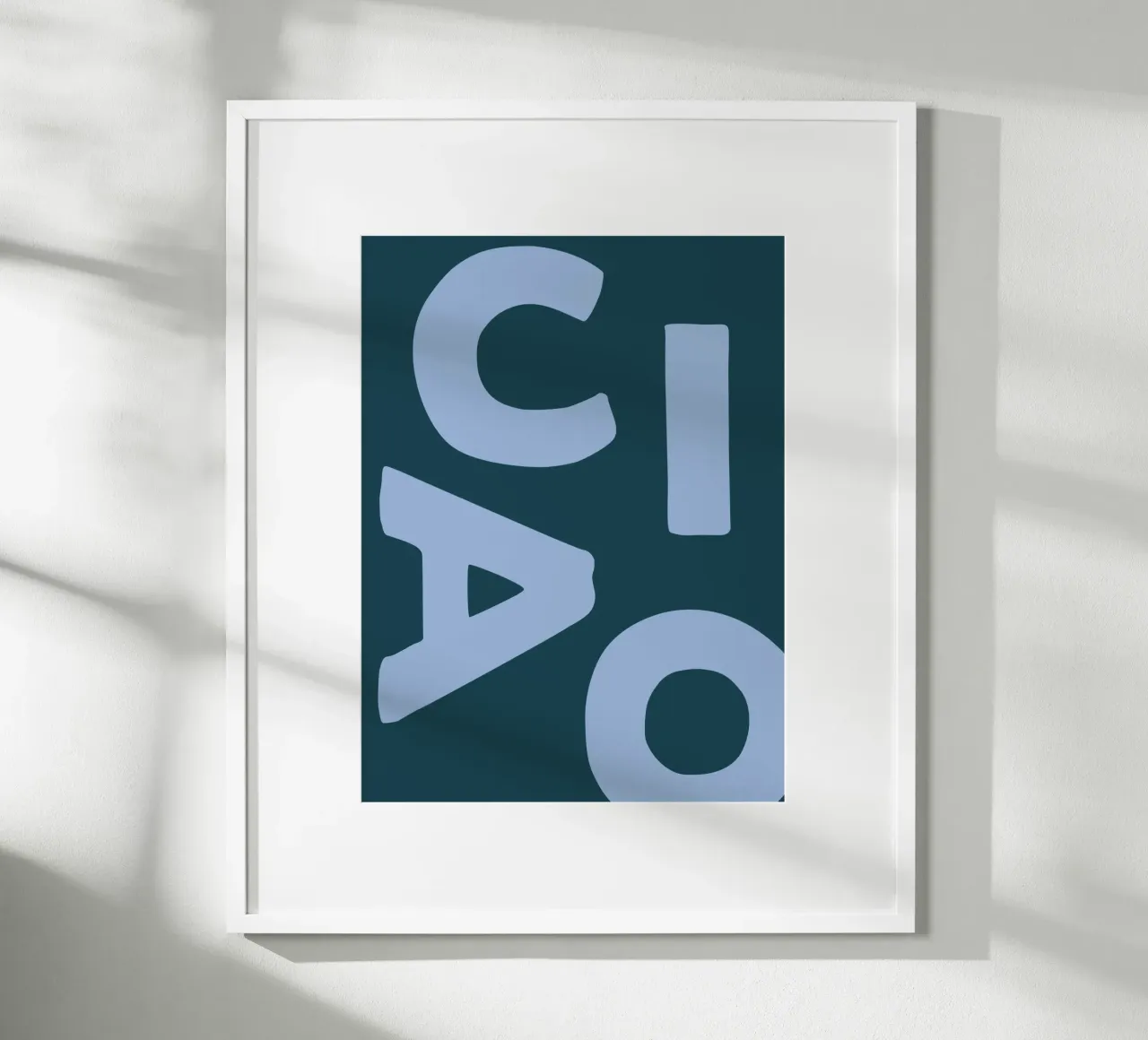 Ciao poster da we line studio - art