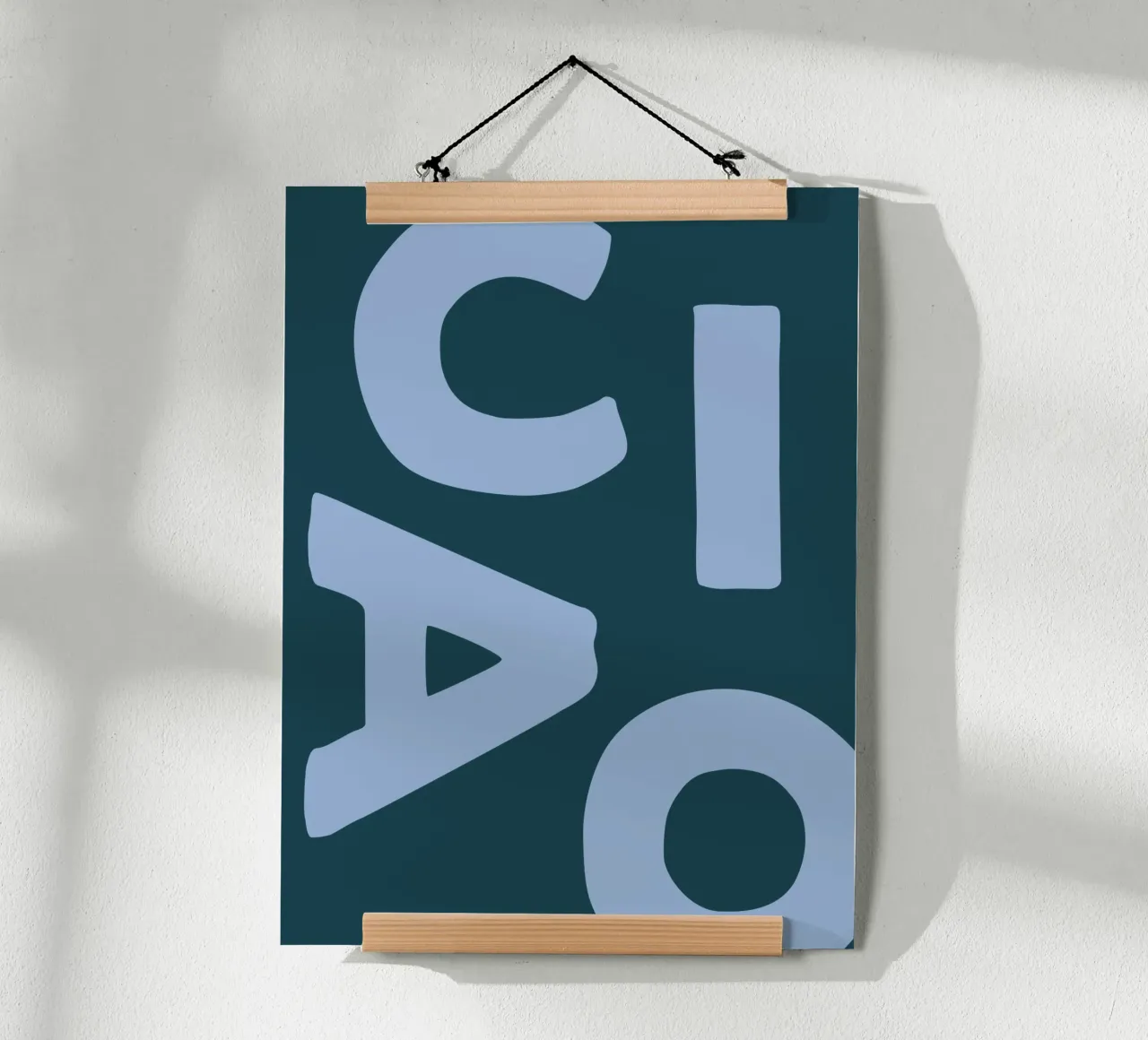 Ciao poster da we line studio - art