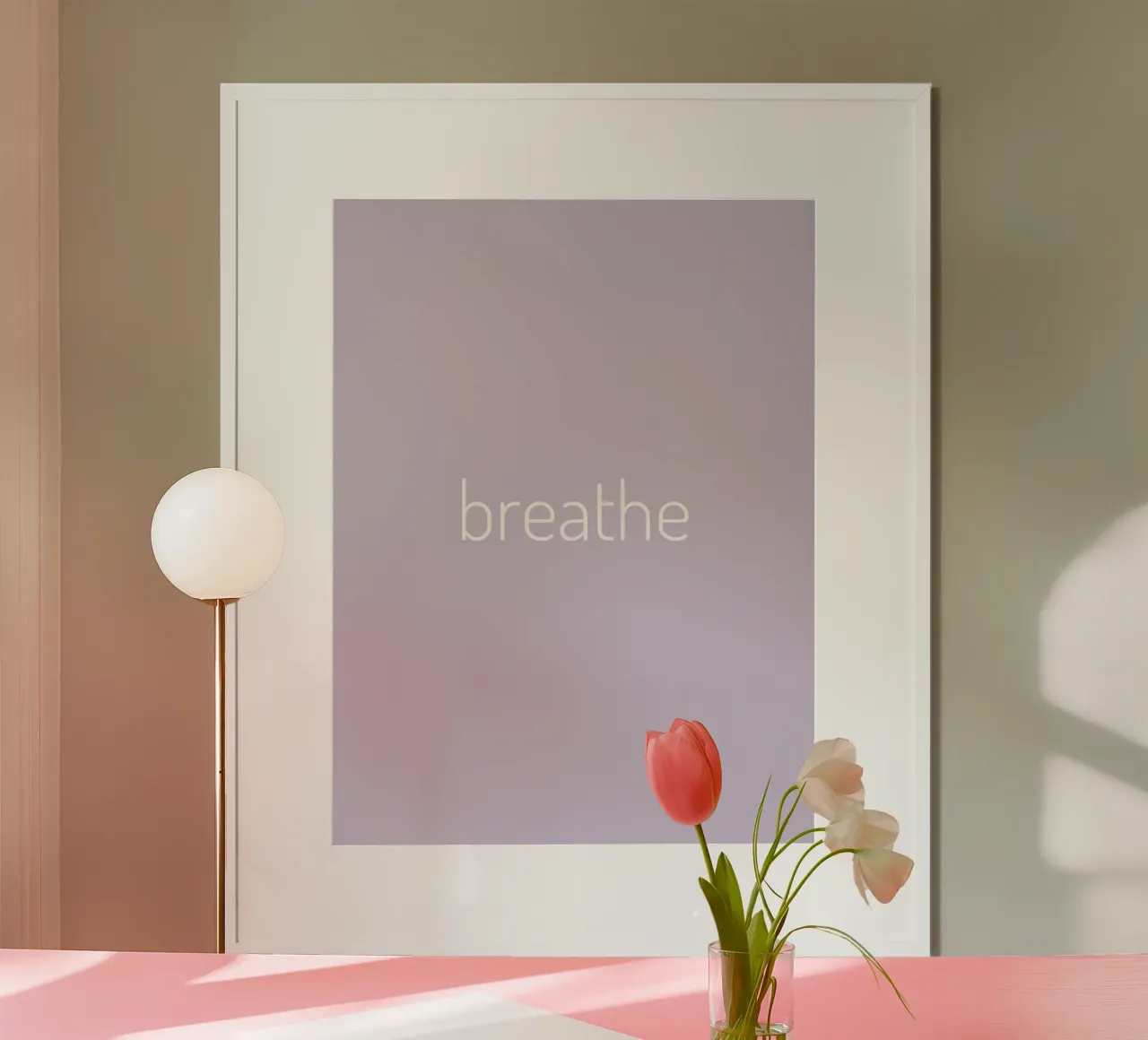 breathe poster da PaperLine Art