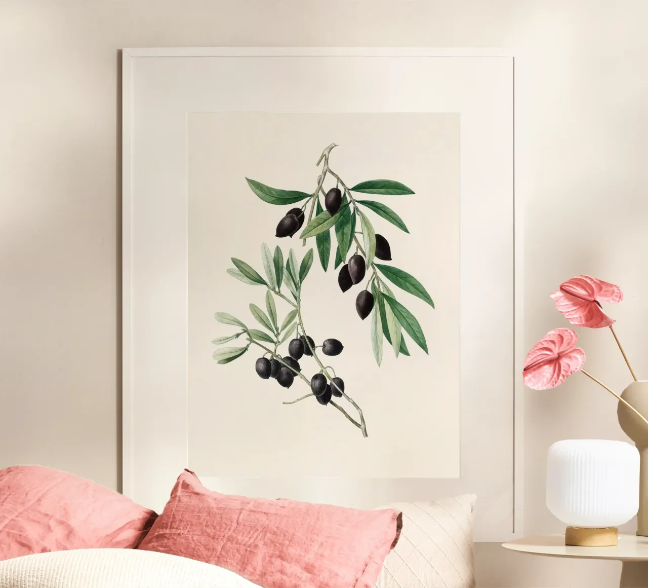 Olive Branch poster da Botanical