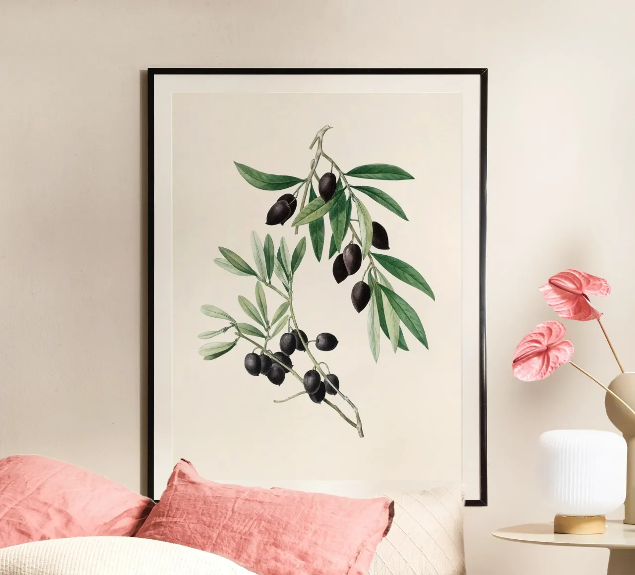 Olive Branch poster da Botanical