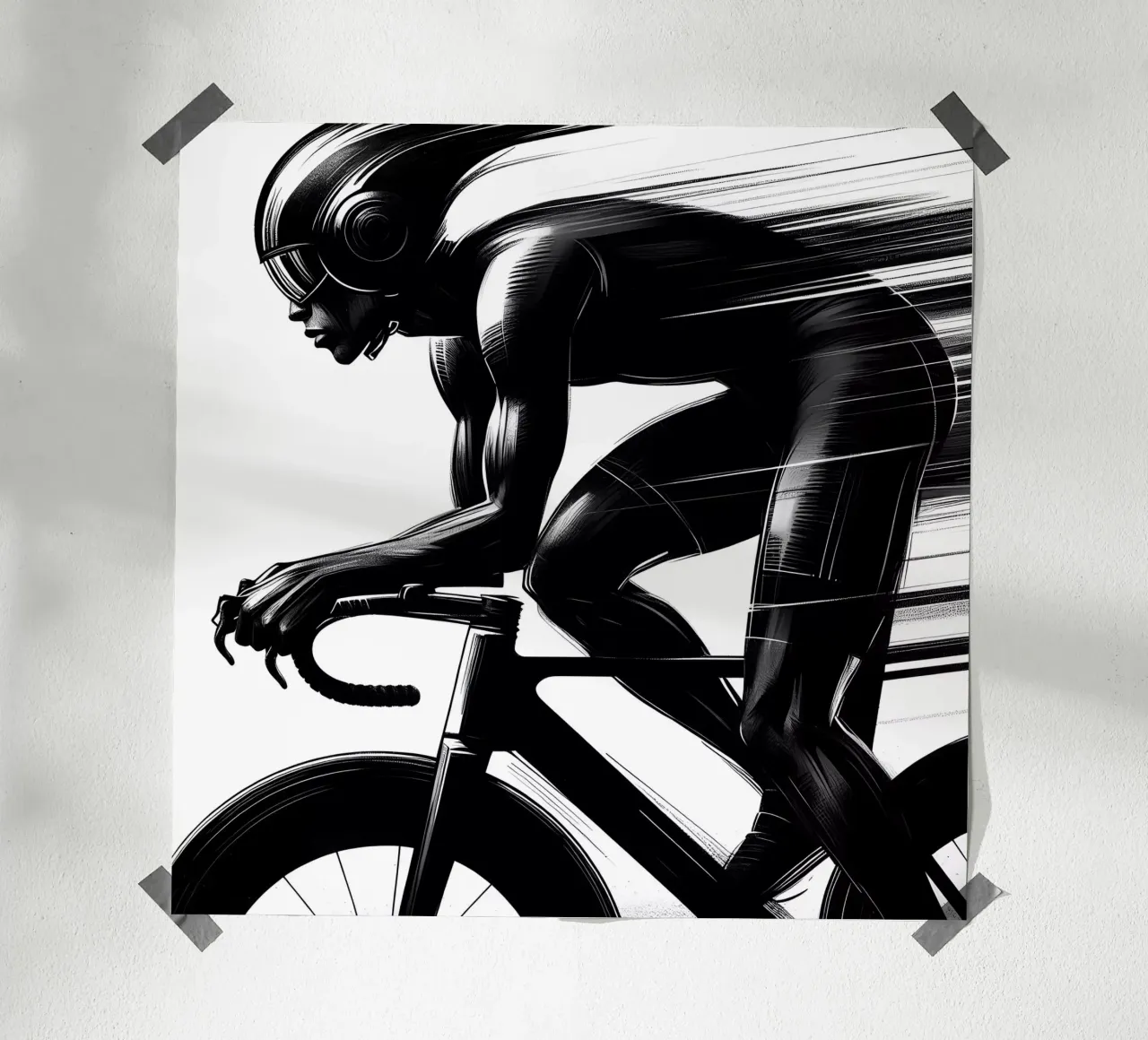 VELODROME poster con telaio in alluminio da ARTOMATIC