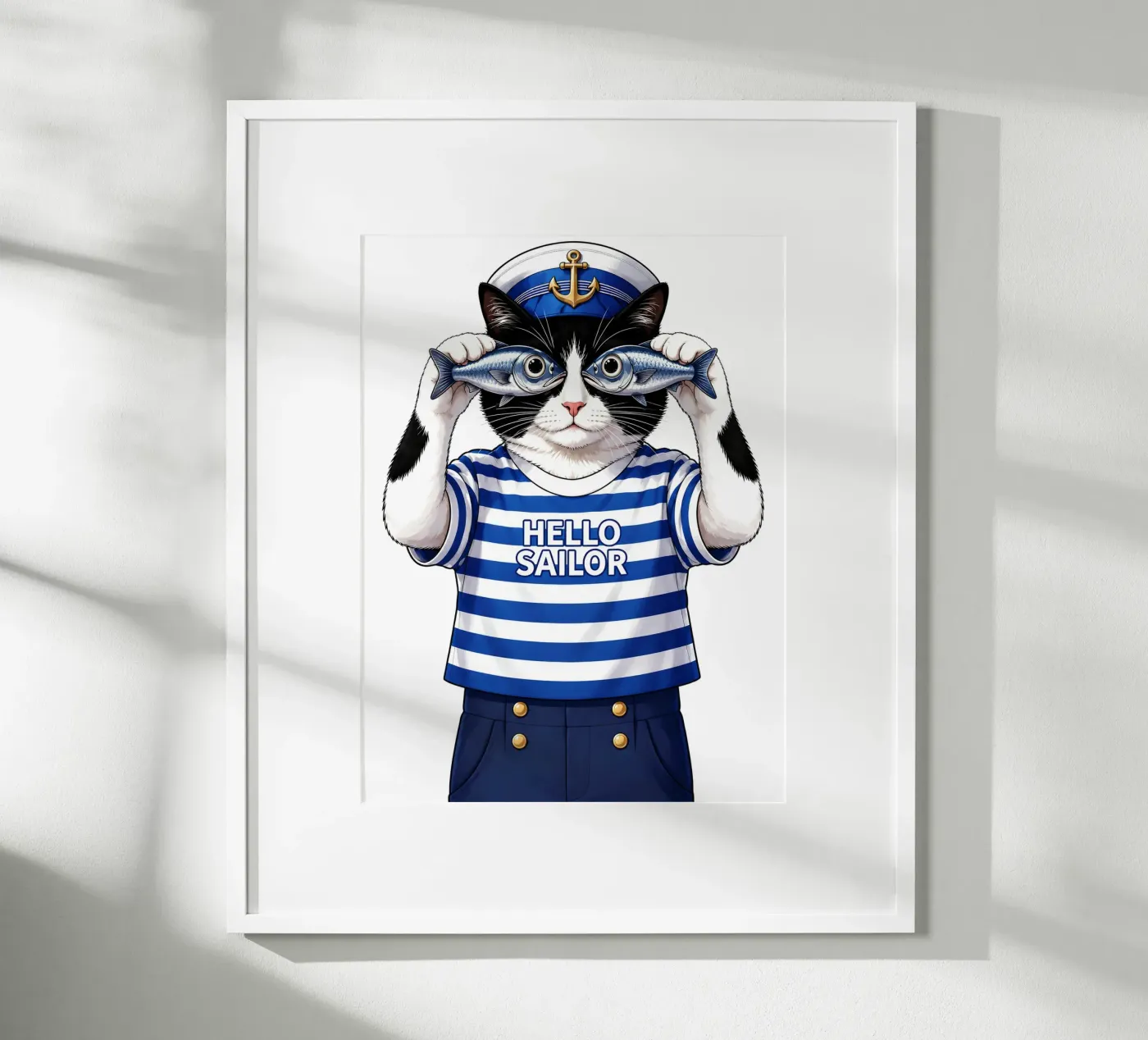 HELLO SAILOR poster da ARTOMATIC