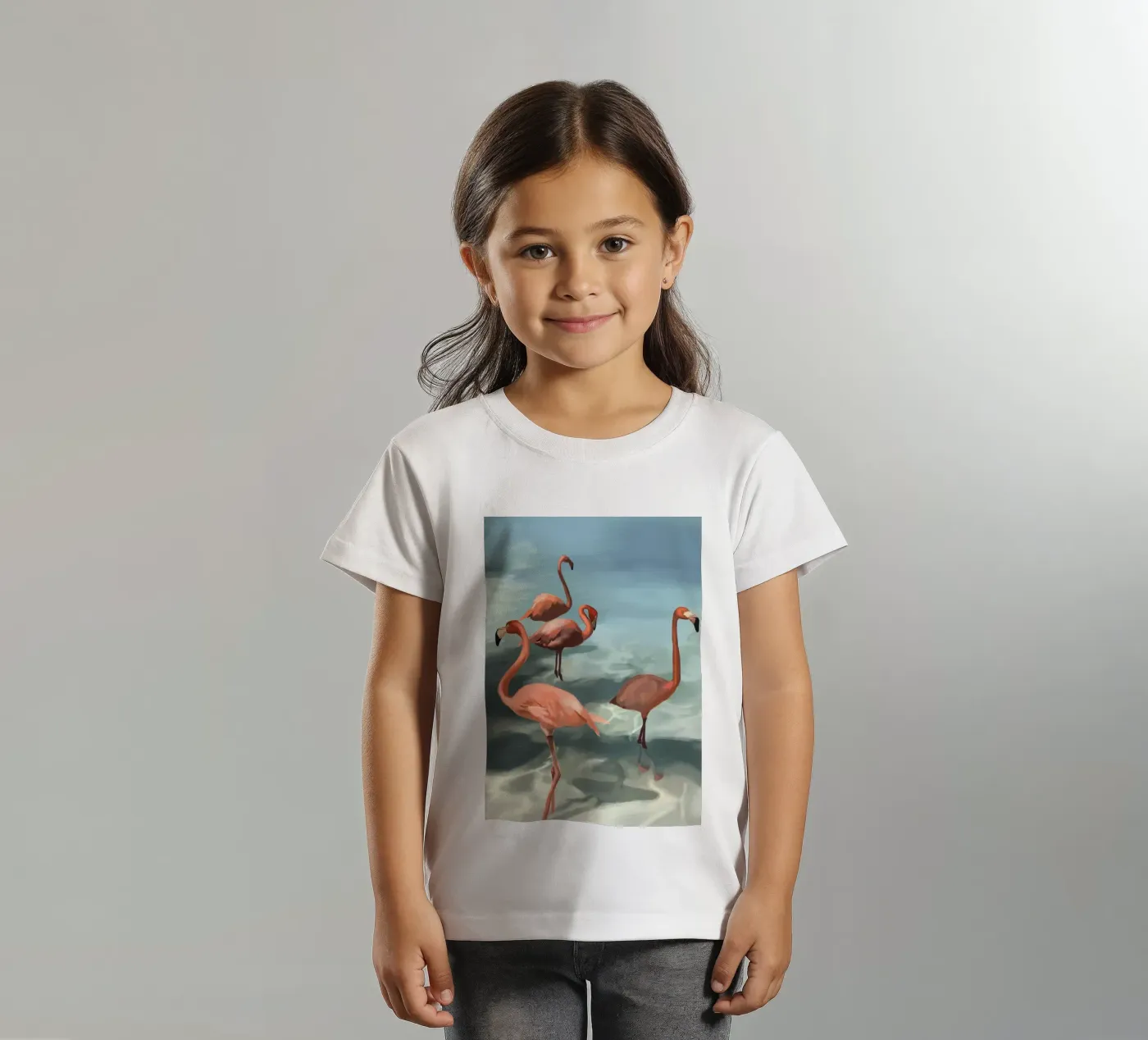 Flamingos t-shirt bambini da Verse