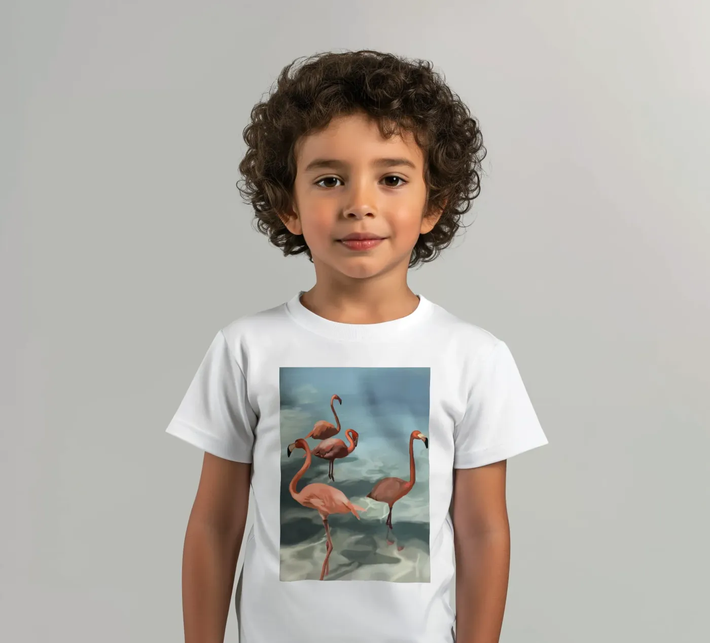Flamingos t-shirt bambini da Verse