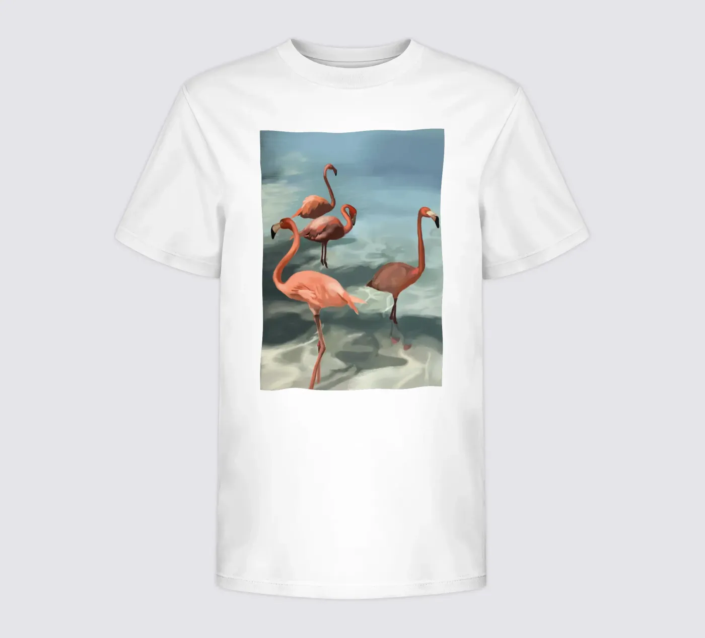 Flamingos t-shirt bambini da Verse