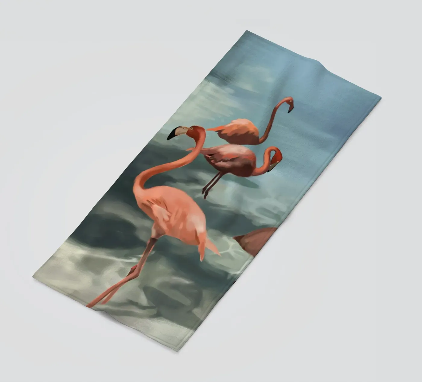 Flamingos telo mare da Verse