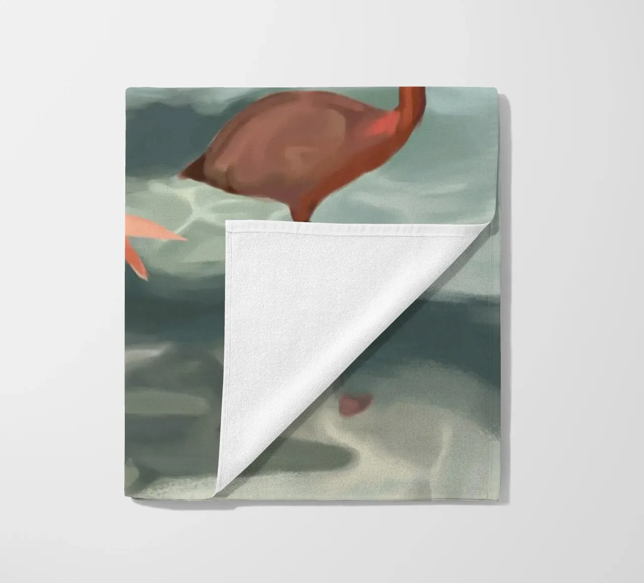 Flamingos telo mare da Verse