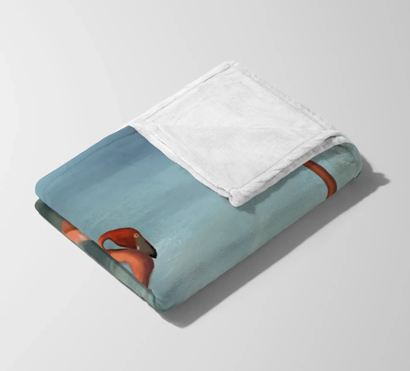Flamingos Fleecedecke von Verse