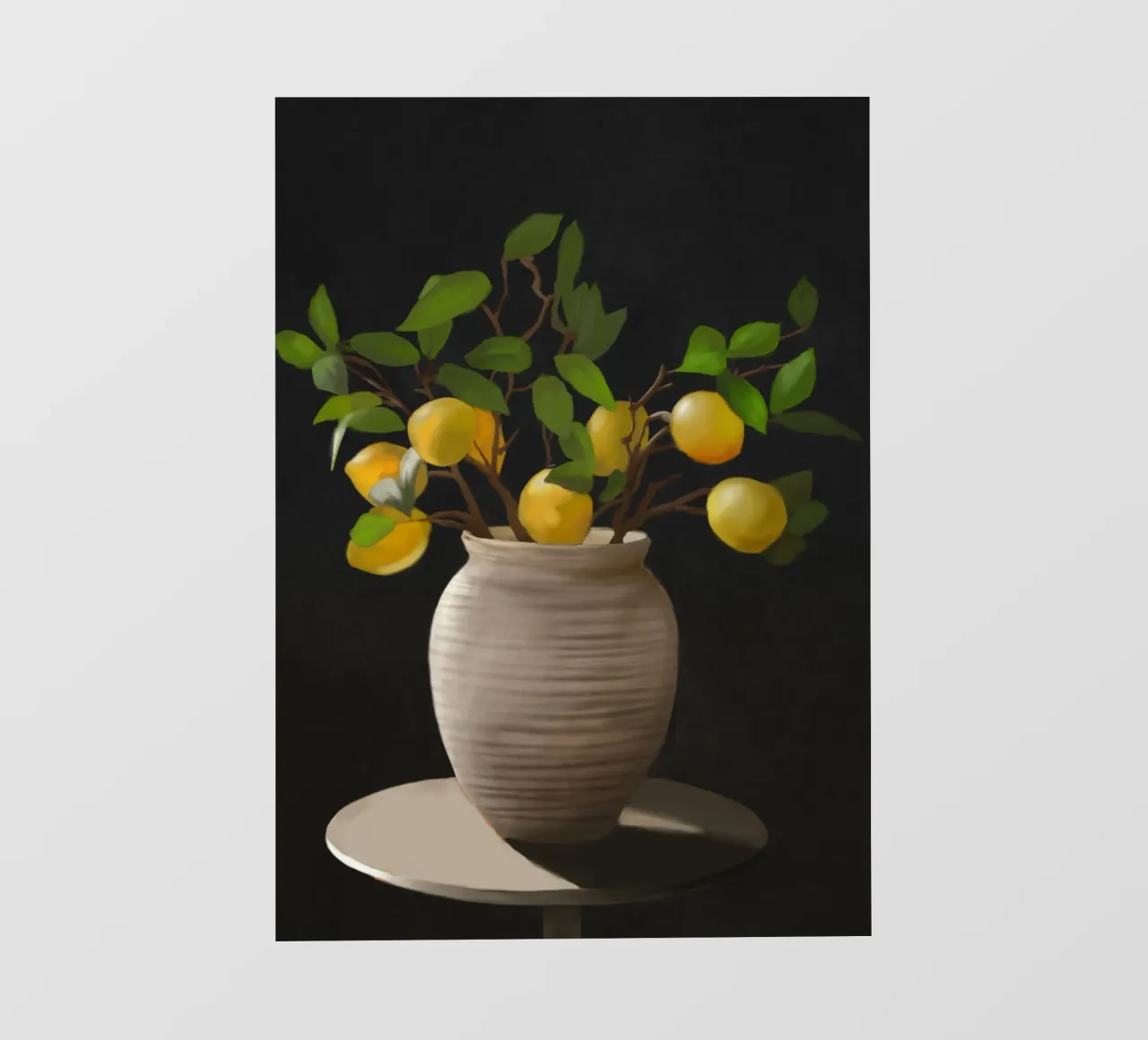 Lemons fotobehang van Verse