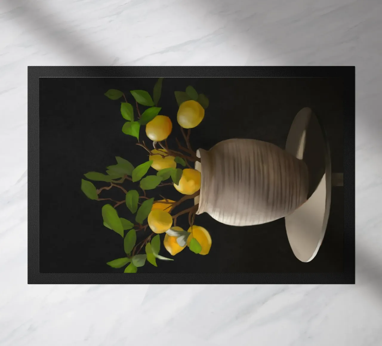 Lemons doormat by Verse