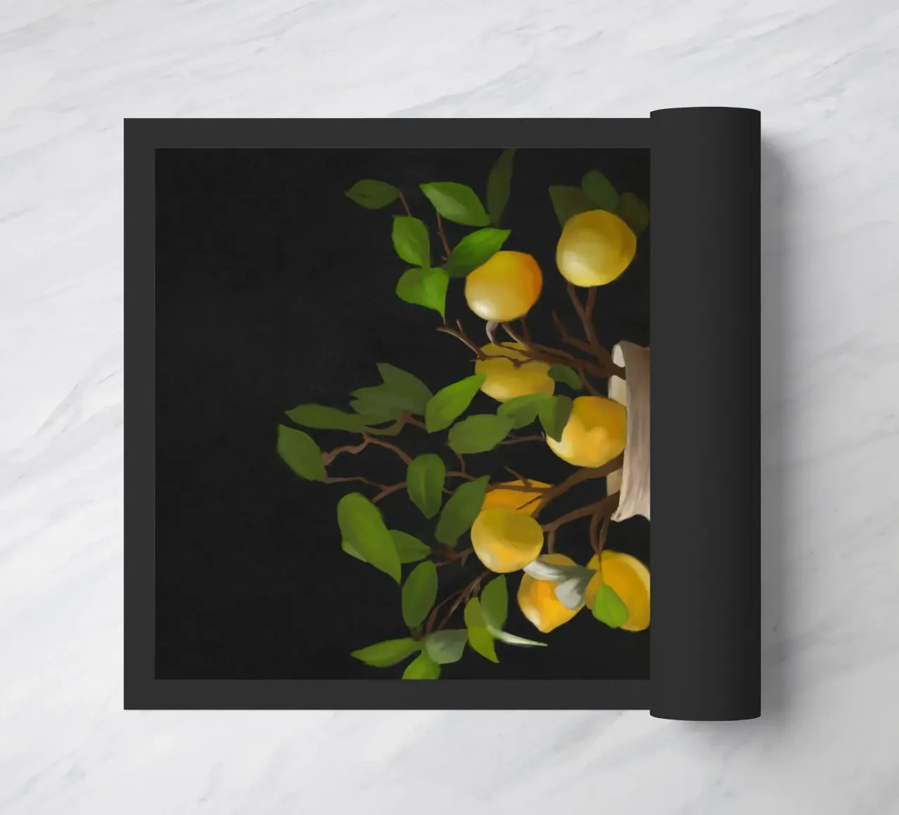 Lemons doormat by Verse