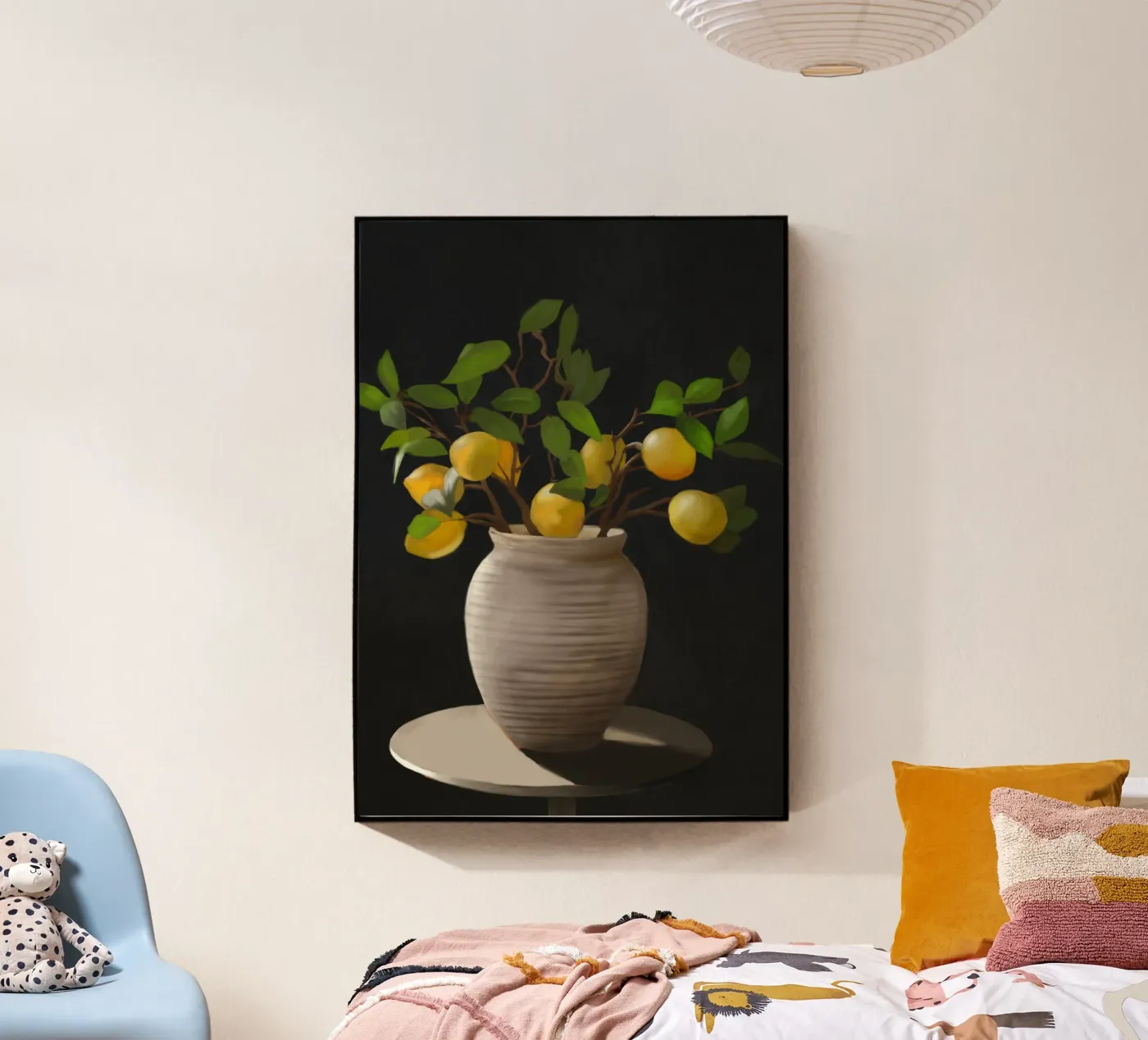 Lemons acryl van Verse