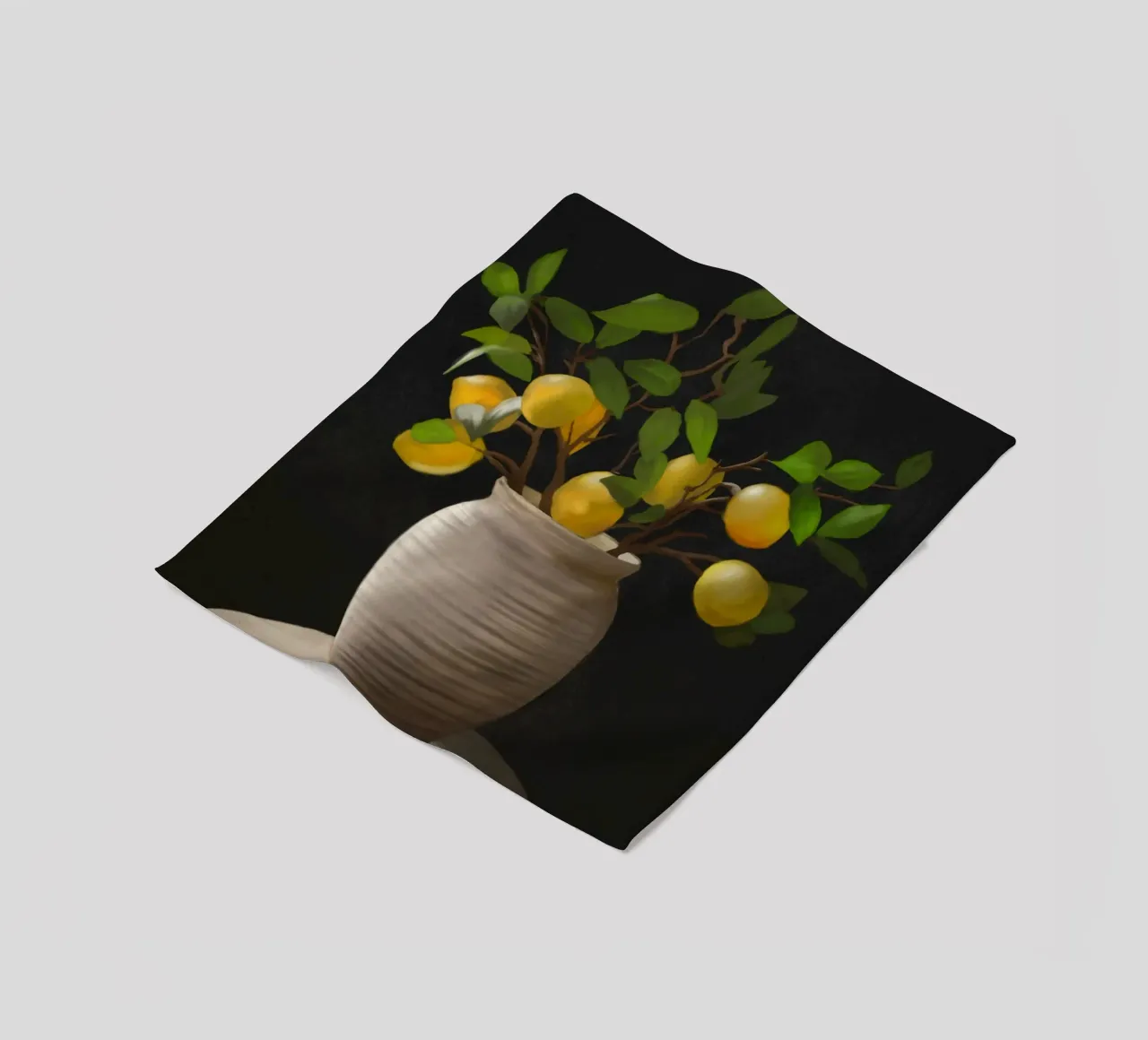 Lemons Fleecedecke von Verse