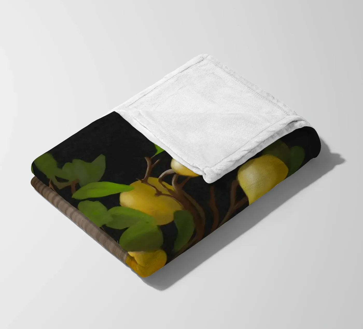 Lemons fleecedeken van Verse