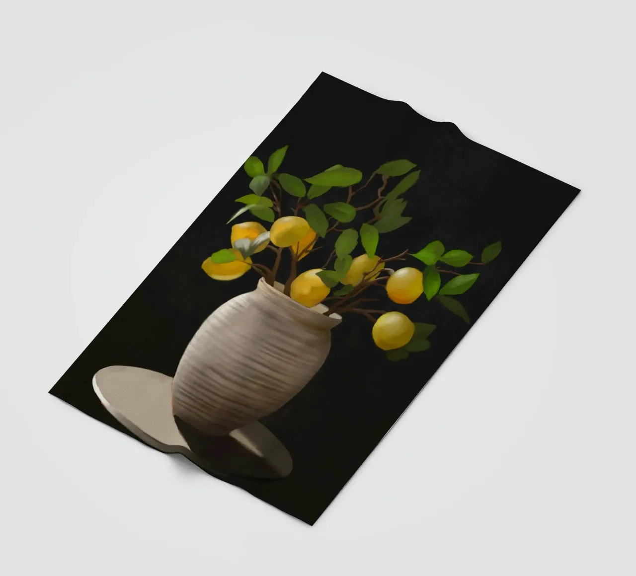 Lemons Fleecedecke von Verse