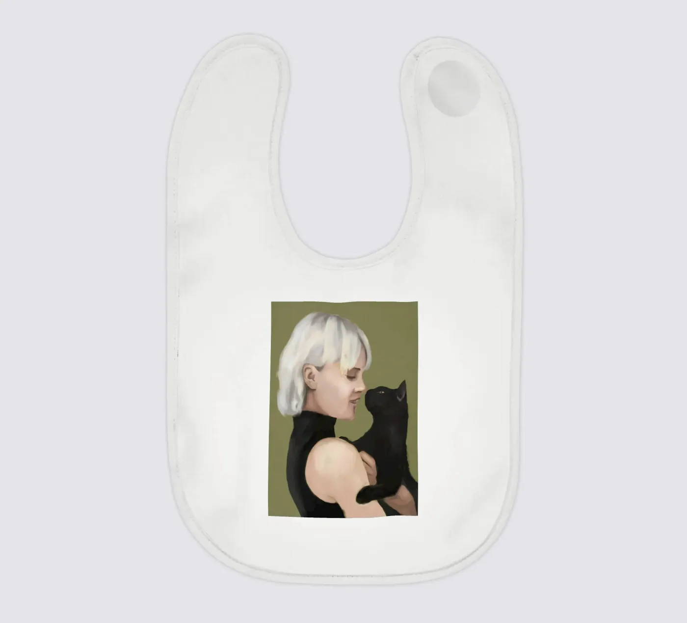 Mistie baby bib by Verse